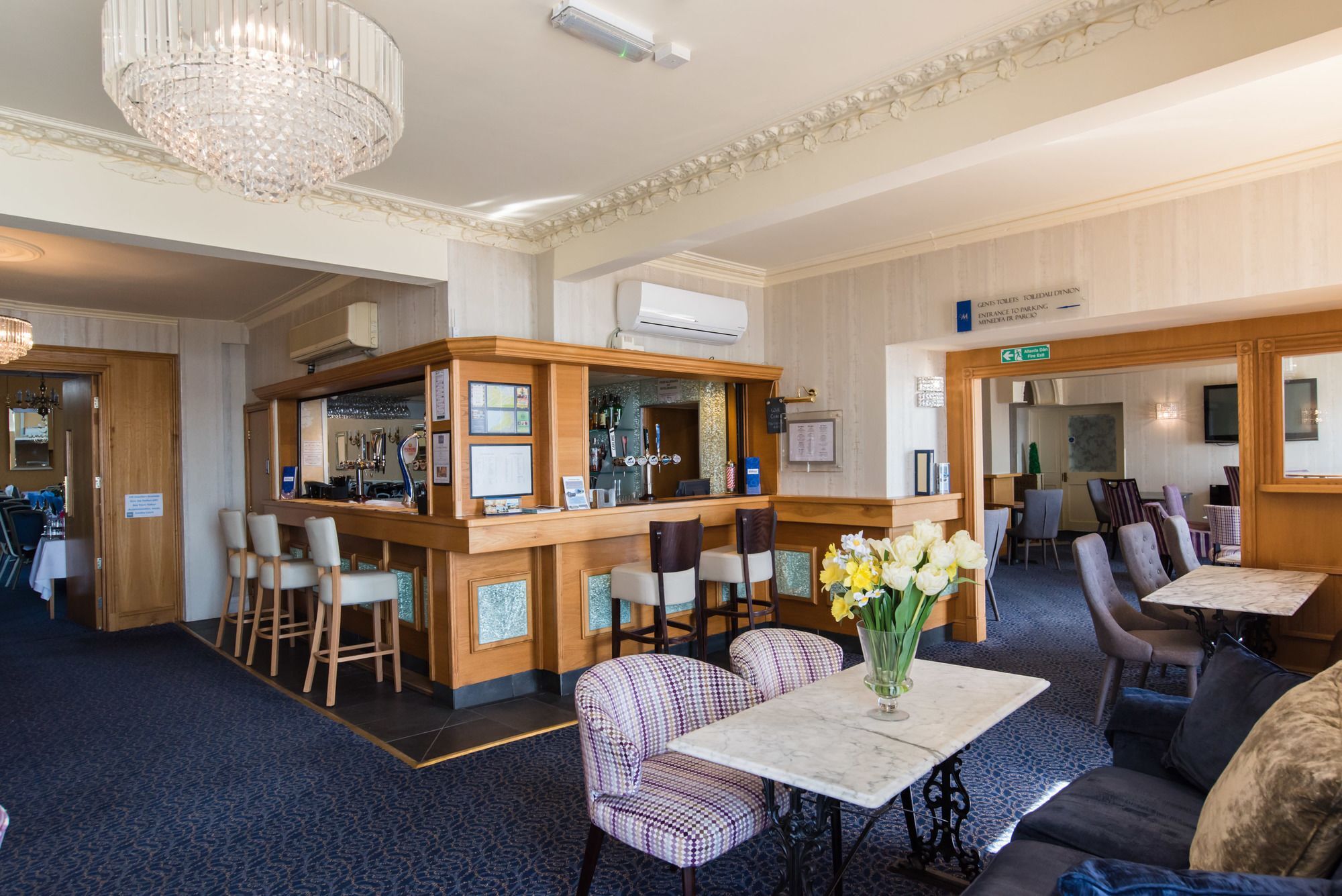 Gwesty'R Marine Hotel & Spa Aberystwyth Dış mekan fotoğraf